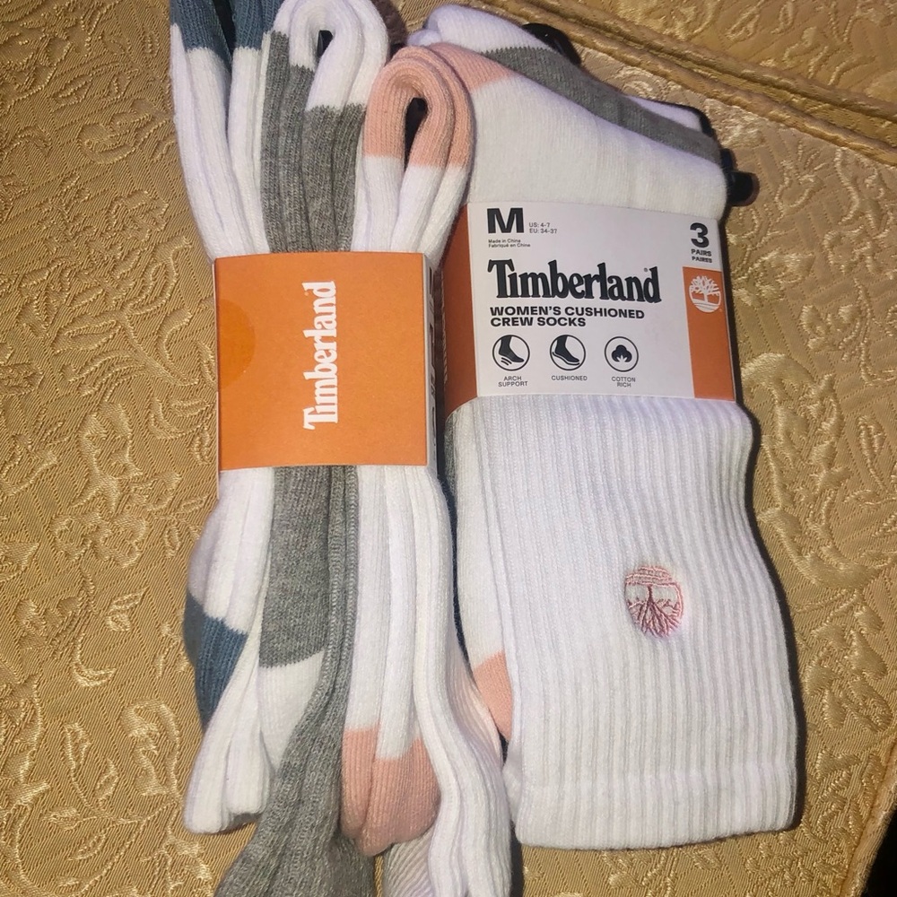 Timberland Crew Socks - 3 Pairs